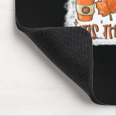 チスザシーズンフットボール秋サンクスギビン マウスパッド (コーナー)