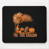チスザシーズンフットボール秋秋パンプキンシーズン マウスパッド (正面)