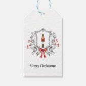 チストマパーソナライズされたーくるみ割り ギフトタグ (正面)