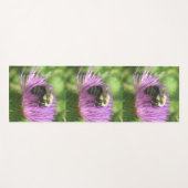 チスルに乗る ヨガマット (正面(横))