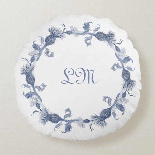 チスルラウンドアクセントクッション ラウンドクッション (正面)