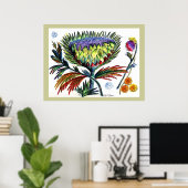 チスル42スケッチ ポスター (ホームオフィス)