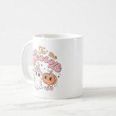 チズザシーズンレトログルーヴィハロウィーン コーヒーマグカップ (正面左)