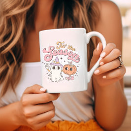 チズザシーズンレトログルーヴィハロウィーン コーヒーマグカップ