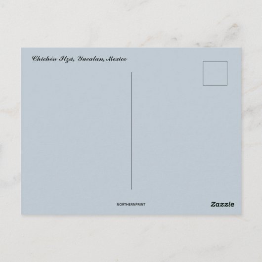 チセニタユカタンメキシコ ポストカード (裏面)