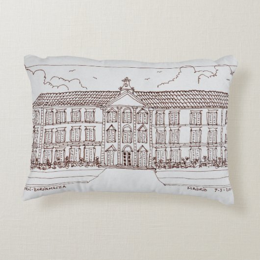 チセン·ボルネミッサ美術館|マドリード,スペイン アクセントクッション (裏面)