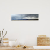 チソス山脈の暴風雨 – ビッグベンド ポスター (キッチン)