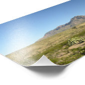 チソス山脈、テキサス州 フォトプリント (角)