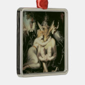 チタニアは、付き添い人によって囲まれて気づきます メタルオーナメント (右)