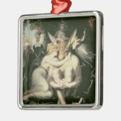 チタニアは、付き添い人によって囲まれて気づきます メタルオーナメント (左)