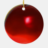 チタニアレッド鮮やかルビー セラミックオーナメント (裏面)
