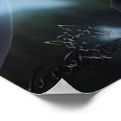 チタニア – ワイヤフレーム ポスター (角)