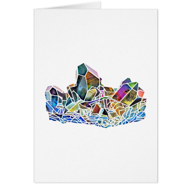 チタニウムの水晶治療の水晶芸術の虹のオーラ (正面)