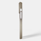 チタニウムブラウンベタイレスベテルプリント Case-Mate iPhoneケース (裏面 / 左)