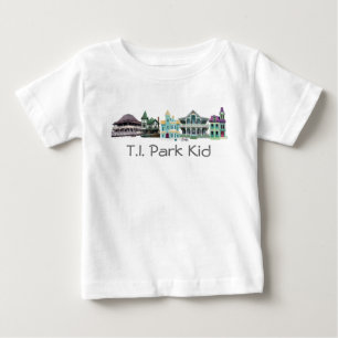 チタニウム公園の子供のワイシャツ ベビーTシャツ