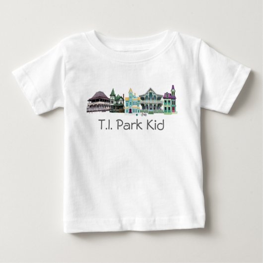 チタニウム公園の子供のワイシャツ ベビーTシャツ (正面)