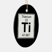 チタニウム-チタニウム セラミックオーナメント (右)