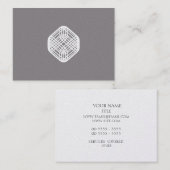 チタニウム-洗練されたワイヤー 名刺 (正面/裏面)