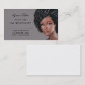 チタニウム-美しいのアポイントメント 予約カード (正面/裏面)