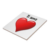 チタニウムamo -私はイタリア語の愛します タイル (側面)