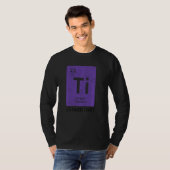 チタンアフターマーケット部品お尻交換破損 Tシャツ (正面フル)