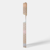 チタンオレンジステンレスプリント iPhoneケース (右側面)