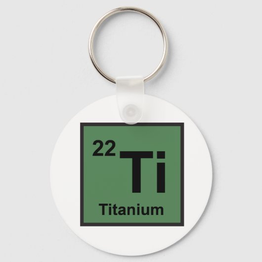 チタンキーチェーン キーホルダー (正面)