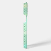 チタングリーンステンレス鋼プリント iPhoneケース (右側面)