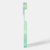 チタングリーンステンレス鋼プリント iPhoneケース (左側面)