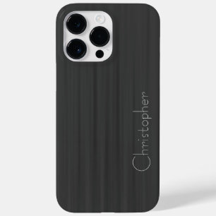 チタングレーシルバーステンレス鋼プリント Case-Mate iPhone 14 PRO MAXケース