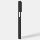 チタングレーシルバーステンレス鋼プリント Case-Mate iPhoneケース (裏面 / 右)