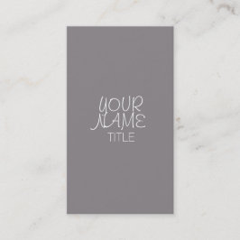 チタンフリーハンドシンプル 名刺