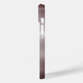 チタンブラウンステンレス鋼プリントiphone 15 Case-Mate iPhoneケース (裏面 / 左)