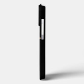 チタンブラックと金ゴールドステンレス鋼プリント Case-Mate iPhoneケース (裏面 / 左)