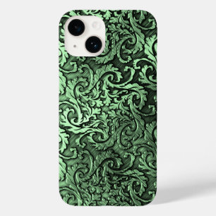 チタンポリッシュグリーンラジアルメタリックアイホン15 Case-Mate iPhone 14ケース