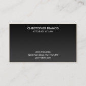 チタンモノグラム名刺 名刺 (裏面)