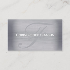 チタンモノグラム名刺 名刺