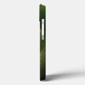 チタン暗緑色ステンレス鋼プリントiphone 15 Case-Mate iPhoneケース (裏面 / 左)