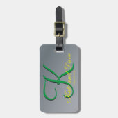 チタン最高のおもしろいFab ラゲッジタグ (正面縦)