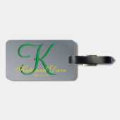 チタン最高のおもしろいFab ラゲッジタグ (裏面横)