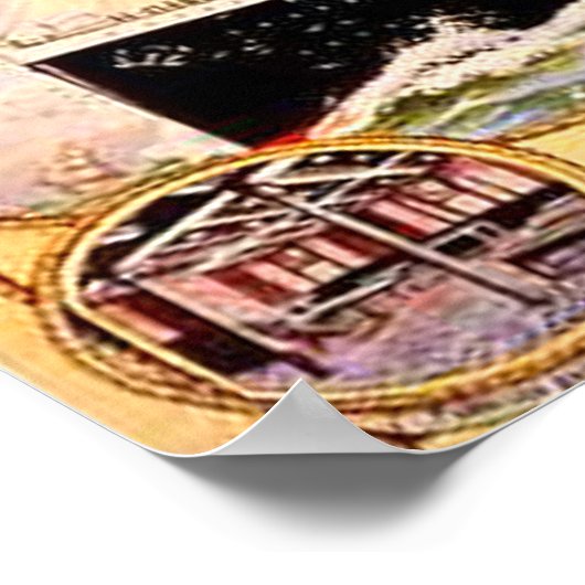 チタン石鹸 ポスター (角)