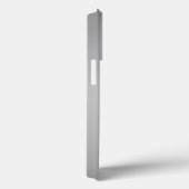 チタン研磨銀グレーラジアルおよびメタル Case-Mate iPhoneケース (裏面 / 右)