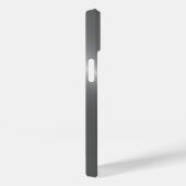 チタン研磨銀ラジアルおよびメタル15 Case-Mate iPhoneケース (裏面 / 右)