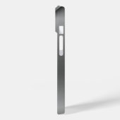 チタン研磨銀ラジアルメタリックアイホン15 Case-Mate iPhoneケース (裏面 / 左)