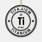 チタン素子セラミックオーナメント セラミックオーナメント (正面)