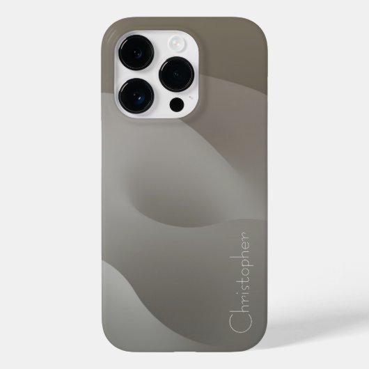 チタン自然色 Case-Mate iPhoneケース (裏面)