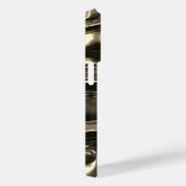 チタン色の美しいパターン Case-Mate iPhoneケース (裏面 / 右)