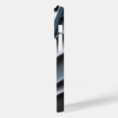 チタン色のiphoneケース Case-Mate iPhoneケース (裏面 / 左)