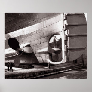 チタン製ネジと舵1911 ポスター