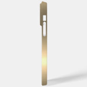 チタン金ゴールドステンレス鋼プリント Case-Mate iPhoneケース (裏面 / 左)